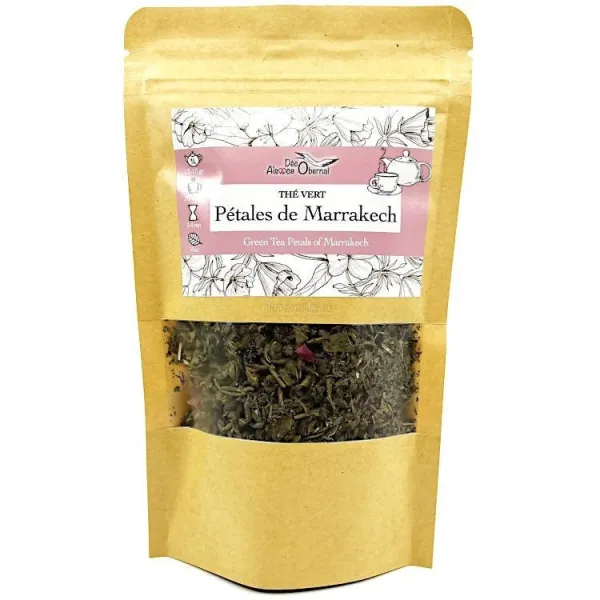 Thé vert Pétales de Marrakech