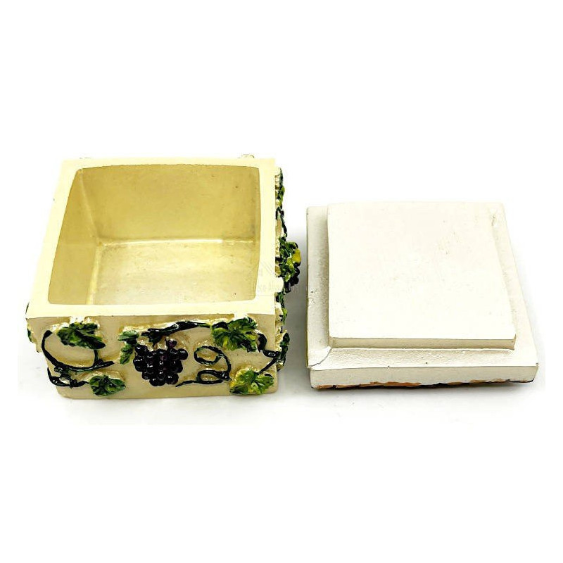 Small resin box with Alsatian Stork decoration