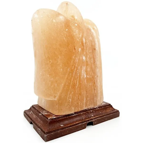 Lampe Ange en Cristal de Sel de l’Himalaya