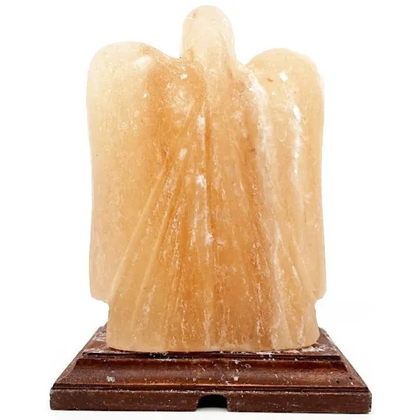 Lampe Engel aus Himalaya-Salzkristall
