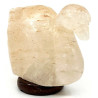 Himalayan Salt Crystal Swan Lamp