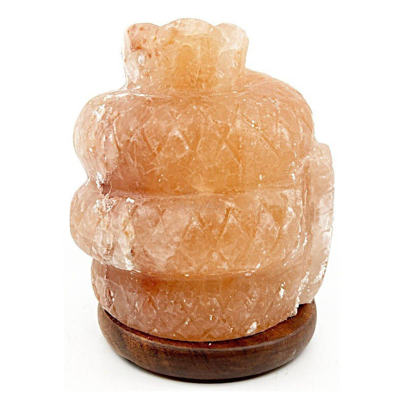 Himalayan Salt Crystal Snake Lamp