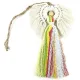 Ange Gardien Arc en Ciel en Macramé