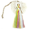 Schutzengel Regenbogen aus Makramee