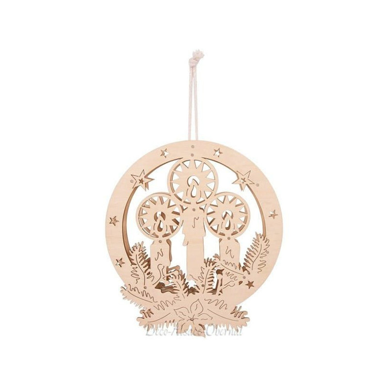 Candle glow hanging lamp