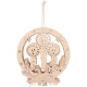 Candle glow hanging lamp