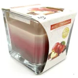 Rainbow Apple Cinnamon 2-Wick Christmas Candle