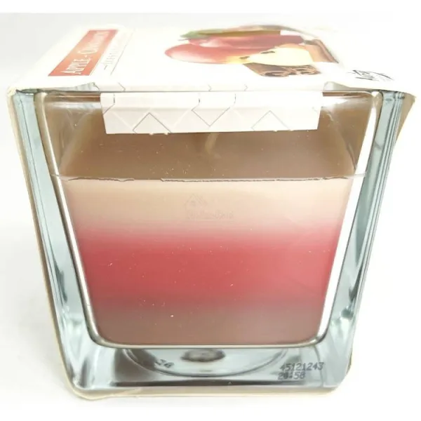 Rainbow Apple Cinnamon 2-Wick Christmas Candle