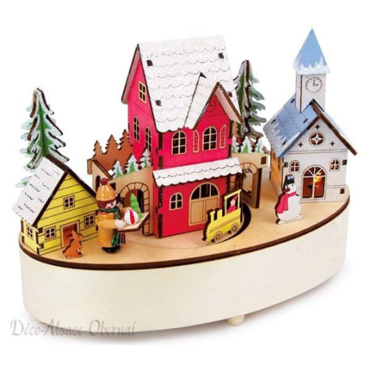 Music Box mit Winterlichter