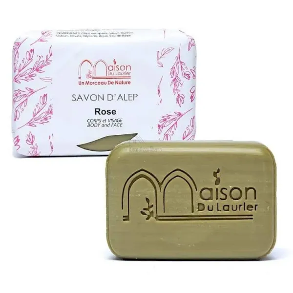 Aleppo Soap with Rose Water 100 gr