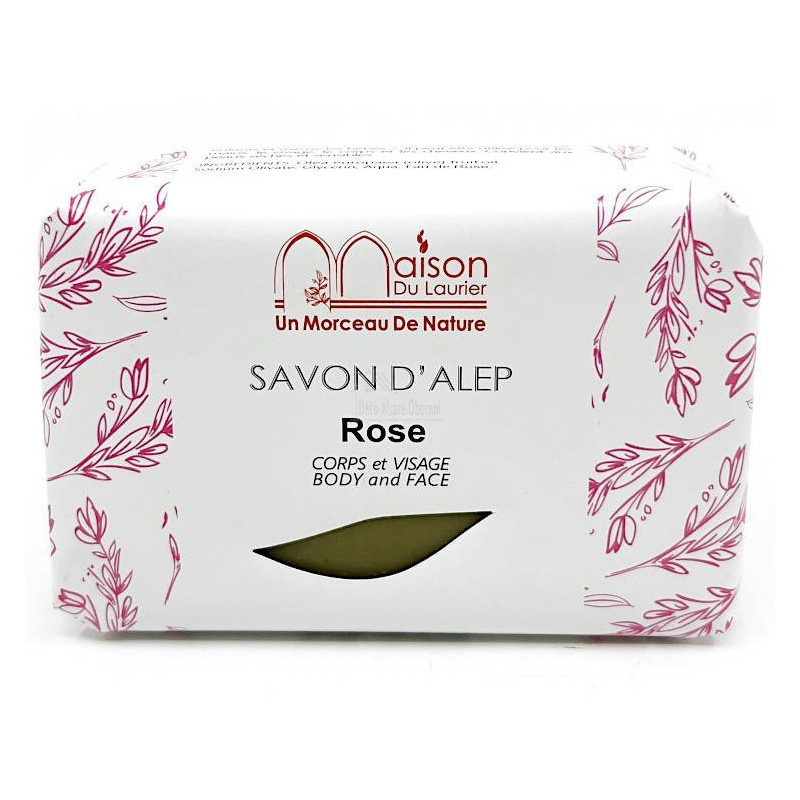 Savon d'Alep à l’Eau de Rose 100 gr