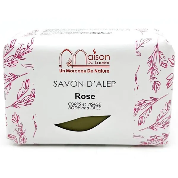 Aleppo Soap with Rose Water 100 gr