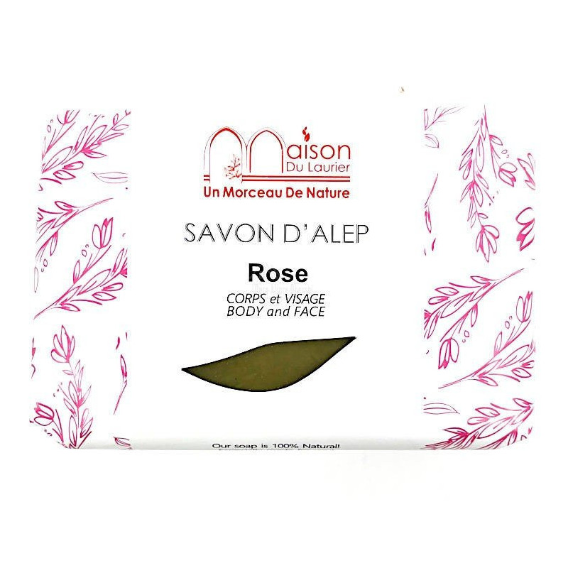 Savon d'Alep à l’Eau de Rose 100 gr