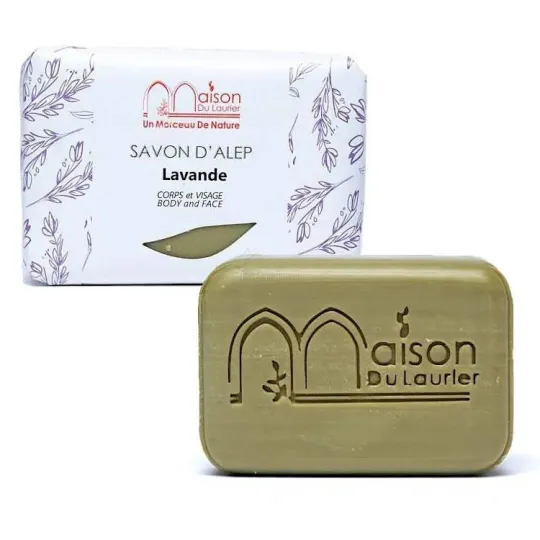 Savon d'Alep à l’Eau de Lavande 100 gr