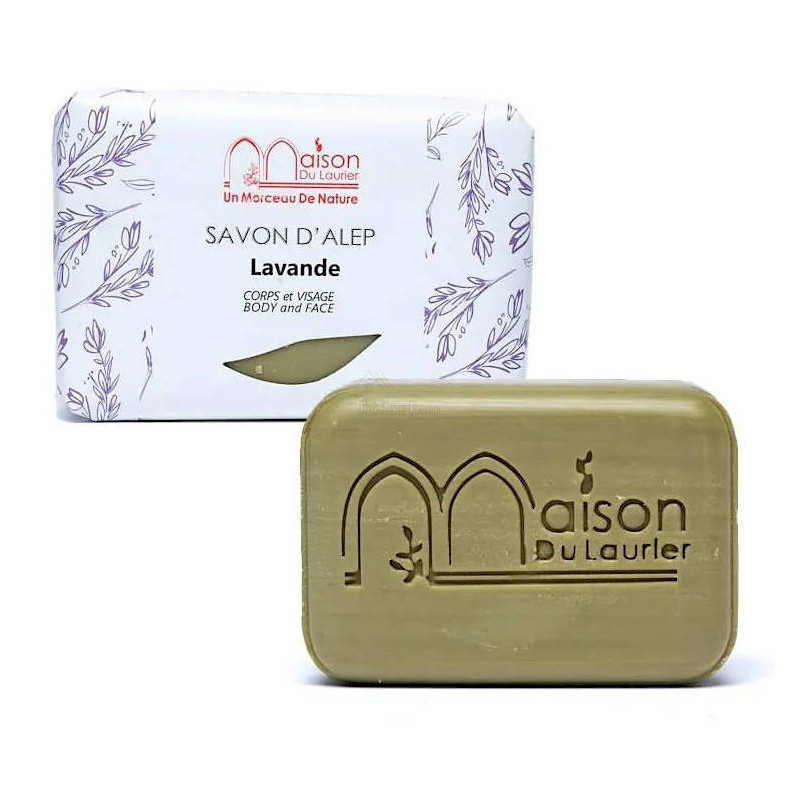 Savon d'Alep à l’Eau de Lavande 100 gr