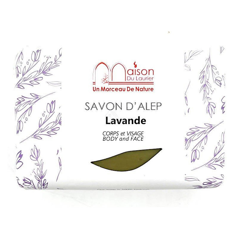Savon d'Alep à l’Eau de Lavande 100 gr