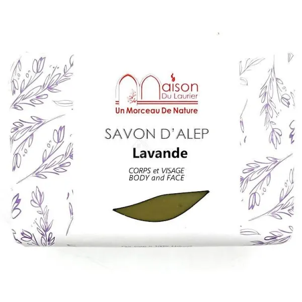 Savon d'Alep à l’Eau de Lavande 100 gr