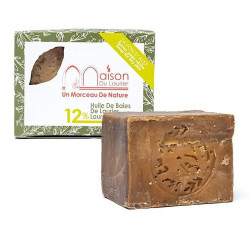 Savon d'Alep Traditionnel 12% Huile de Laurier