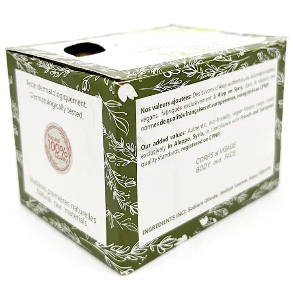 Traditionelle Aleppo-Seife 12% Lorbeeröl