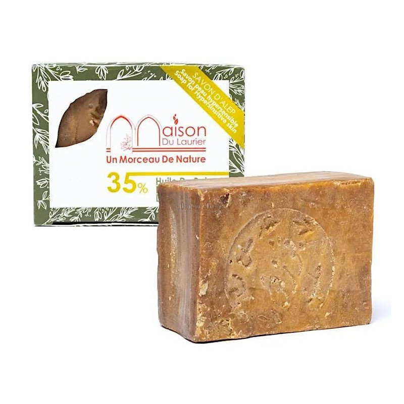 Savon d'Alep Traditionnel 35% Huile de Laurier