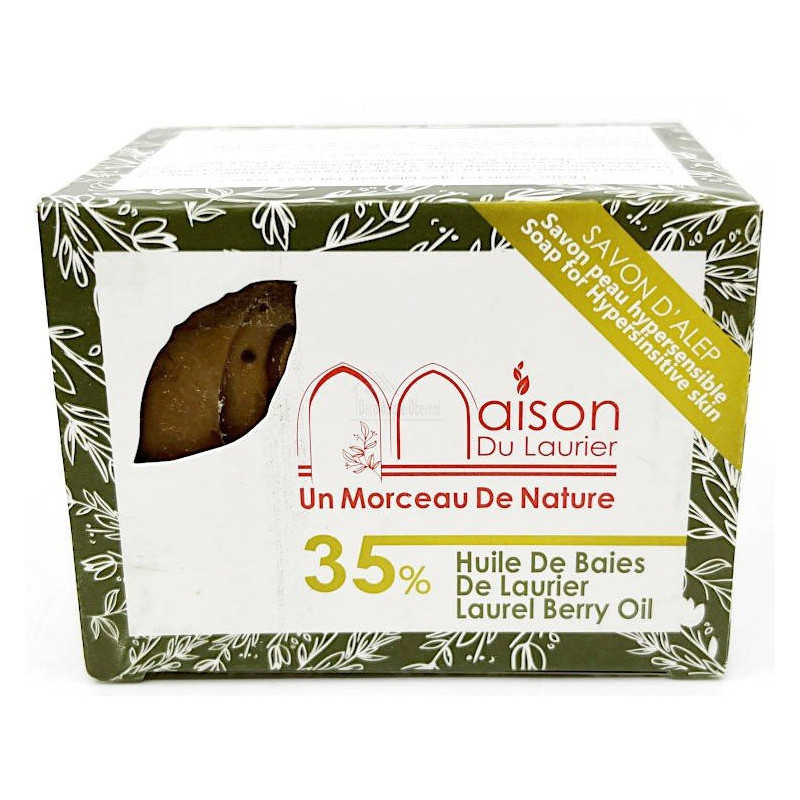 Savon d'Alep Traditionnel 35% Huile de Laurier