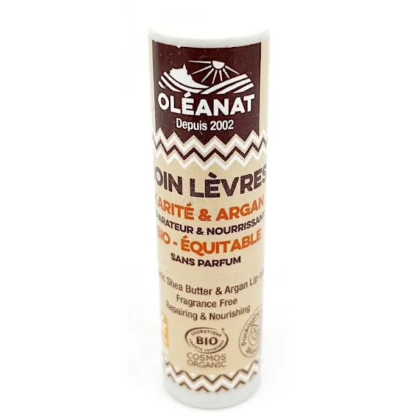 Organic Lip Balm with Shea Butter and Argan Oil