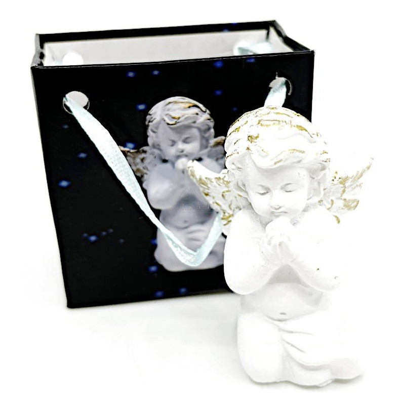 Angel praying for peace in a gift bag