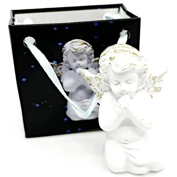 Angel praying for peace in a gift bag