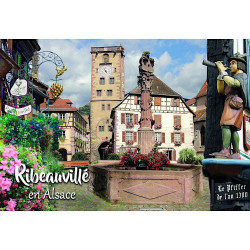 Magnet Décoratif le Pfiffer à Ribeauvillé en Alsace
