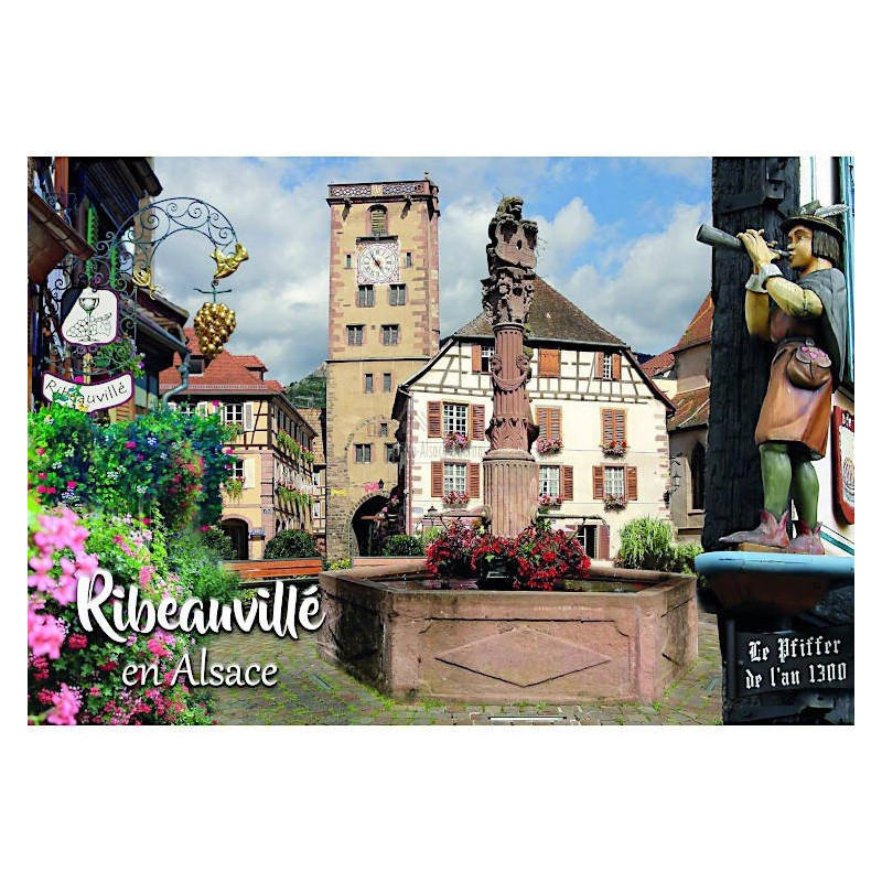 Magnet Décoratif le Pfiffer à Ribeauvillé en Alsace