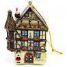 Suspension House with yellow Alsatian turret with stork and Led