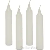 Set of 4 White Candles