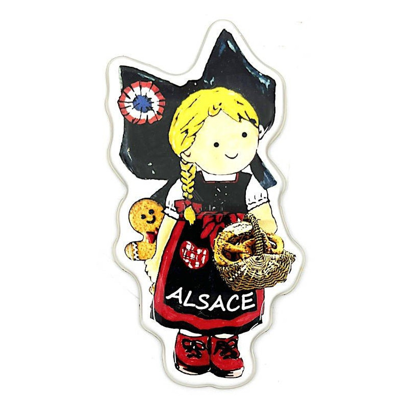Alsatian decorative magnet