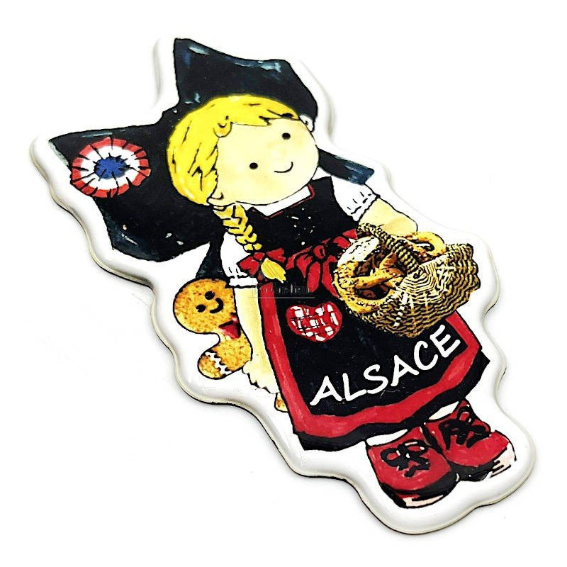 Alsatian decorative magnet