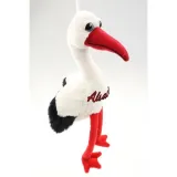Stork plush with big eyes 33 cm