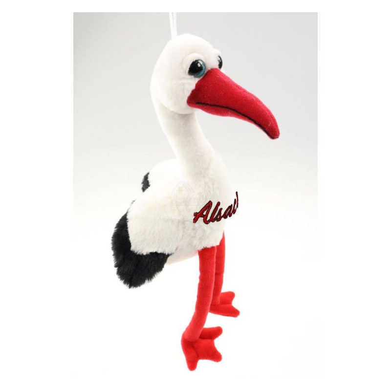 Plüsch Storch große Augen 33 cm
