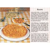 Mirabelle Tart Recipe Postcard