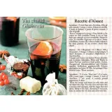 Postkarte Rezept für Glühwein