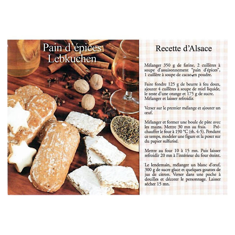 Postkarte Lebkuchen Rezept