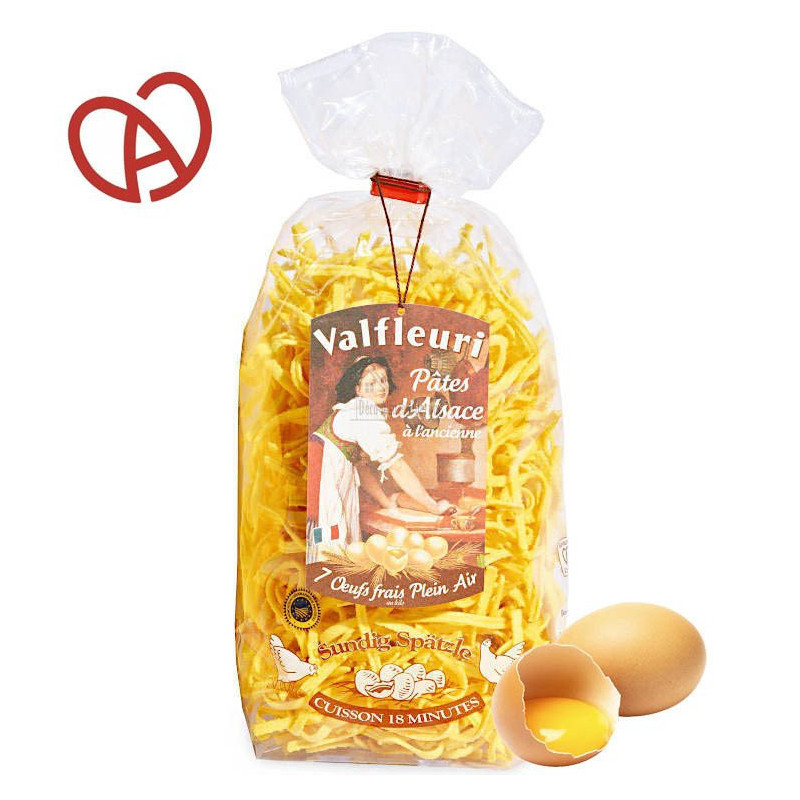 Sundig Spaetzle d'Alsace à l'Ancienne ValFleuri