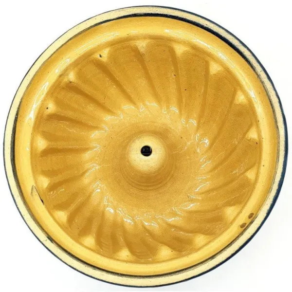 Kit de Préparation Kougelhopf Sucré avec Moule à Kougelhopf Bleu 21 cm