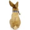 Lapin en Céramique décoratif assis avec rafia