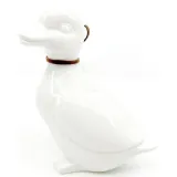 Ceramic Duck standing with head to the right with bow
