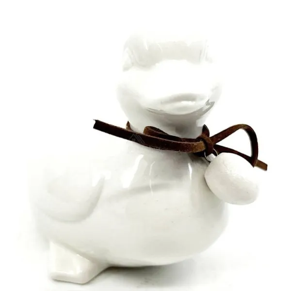 Trio of Ceramic Ducks with bow