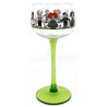 6 Verres à Vin d'Alsace décor Hansi