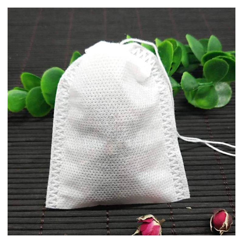 Sachets de Thé en Tissu Non Tissé Qualité Alimentaire 6 cm x 8 cm