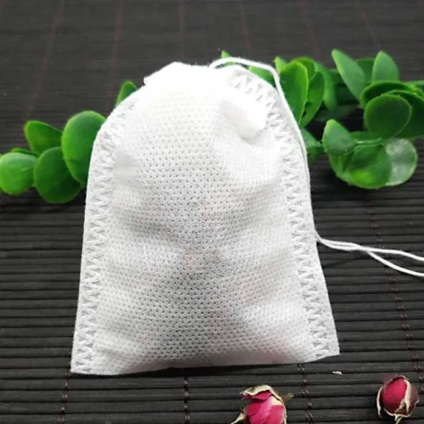 Teebeutel aus Vliesstoff Lebensmittelqualität 6 cm x 8 cm