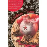 Winter Apple and Cinnamon Greeting Card and Best Wishes