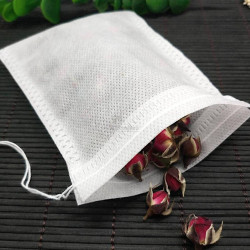 Sachets de Thé en Tissu Non Tissé Qualité Alimentaire 10 cm x 15 cm