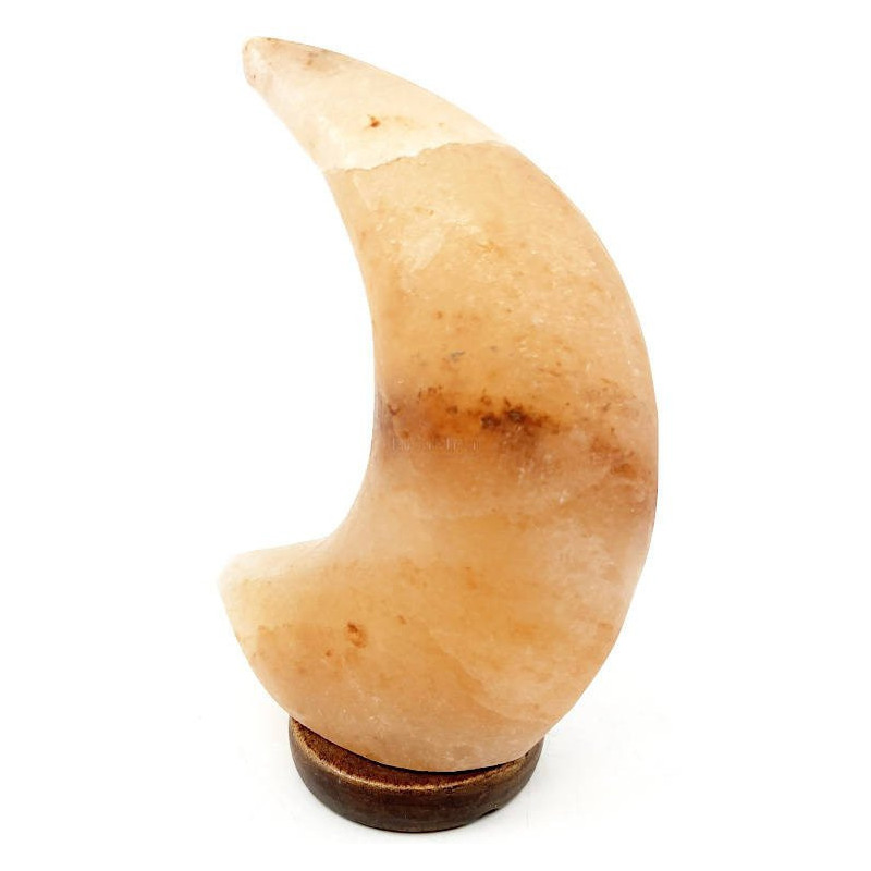 Himalayan Salt Crystal Moon Lamp